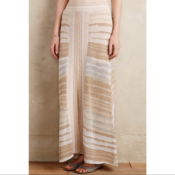 Anthropologie Dresses & Skirts - Anthropologie Cecelia Prado Glinted Maxi Skirt EUC